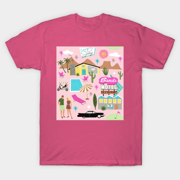 Palm Springs Pop T-Shirt by Ruby Ritz